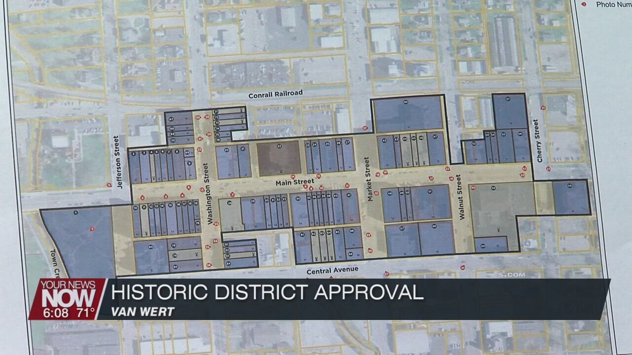 Downtown Van Wert recognized as historic district